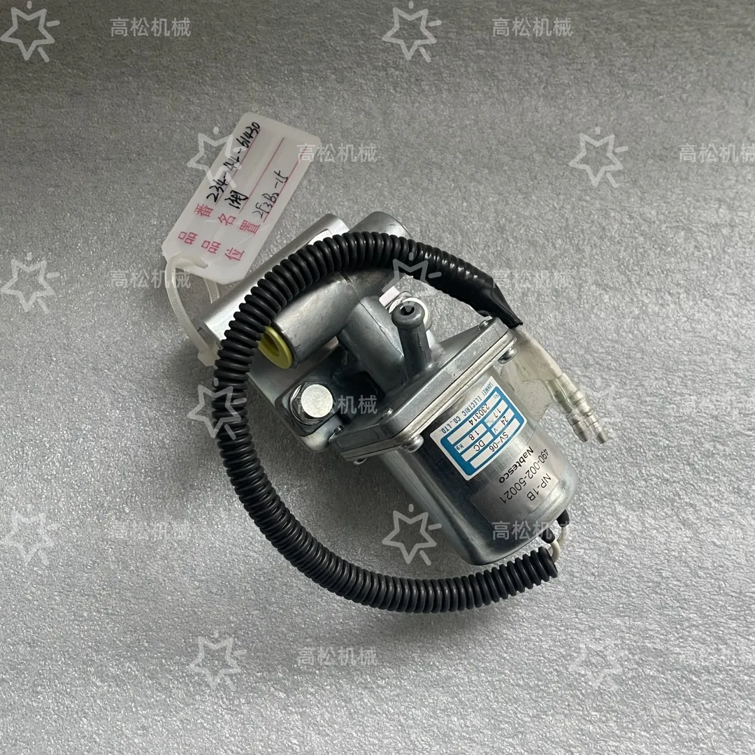 234-44-61430SOLENOID VALVE 234-44-61430 BANK CUTTING CONTROL PIPING AUTO TRANSMISSION SPEC for GD705/825