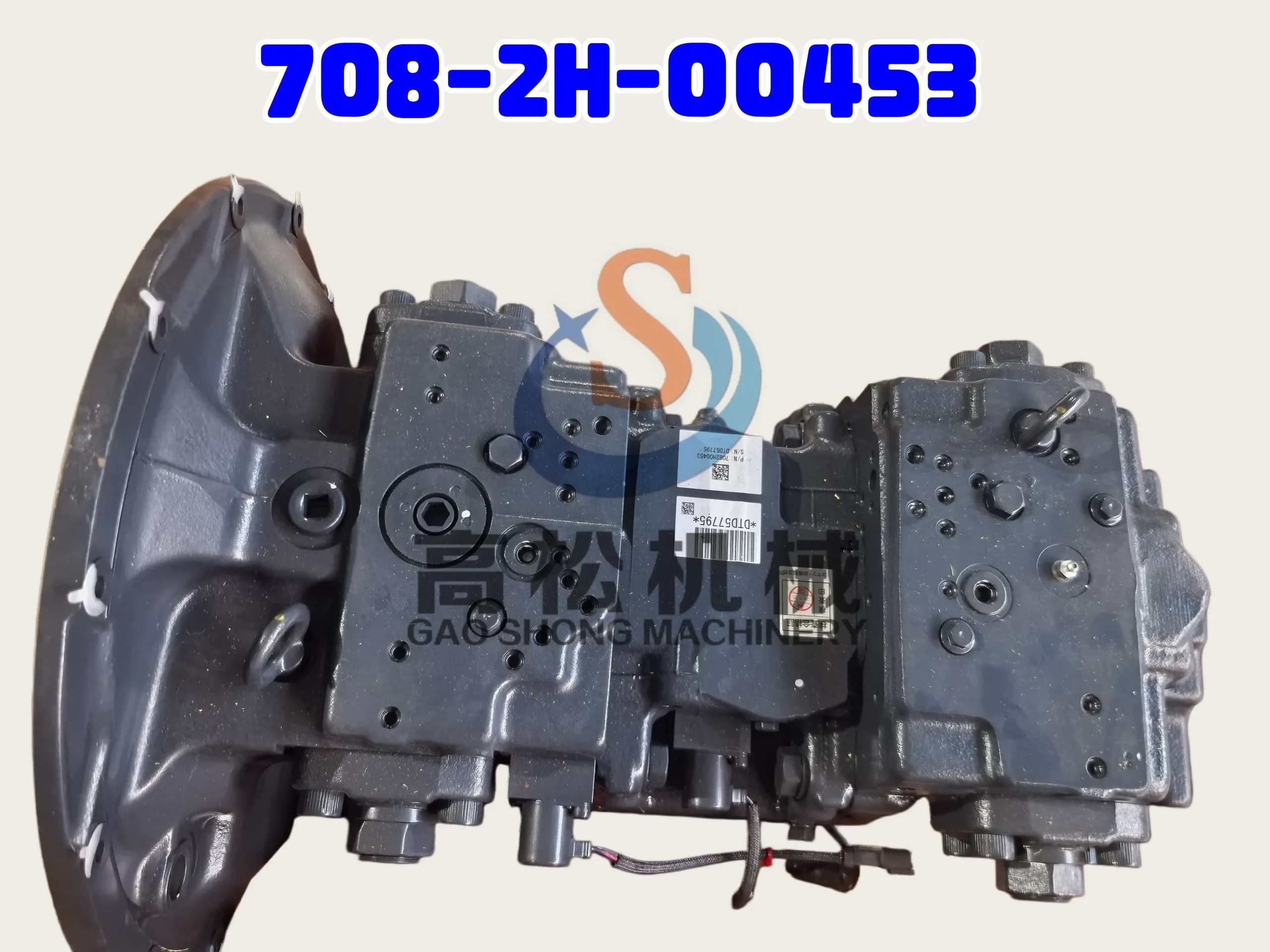komatsu-parts-708-2H-00453 PUMP ASS’Y PC400-7 PC400LC-7  PC450-7 PC450-7E0  PC450LC-7  PC450LC-7E0  PC550LC-8  BR580JG-1  MAIN PUMP  MAIN PUMP RELATED  PISTON PUMP, INNER PARTS
