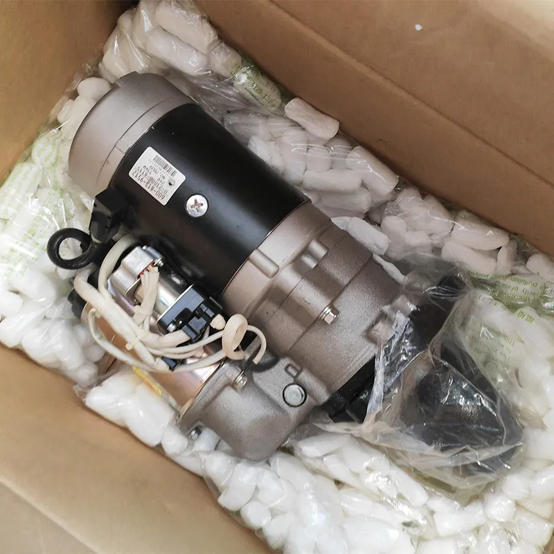 600-813-9512 Original komatsu Starter Motor for PC1250-8 D375-6 WA600-8