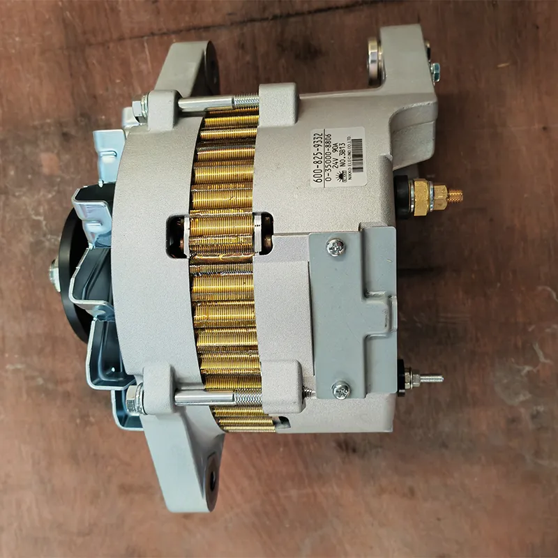 600-825-9332 Original komatsu alternator for S6D125 6D140 12V140