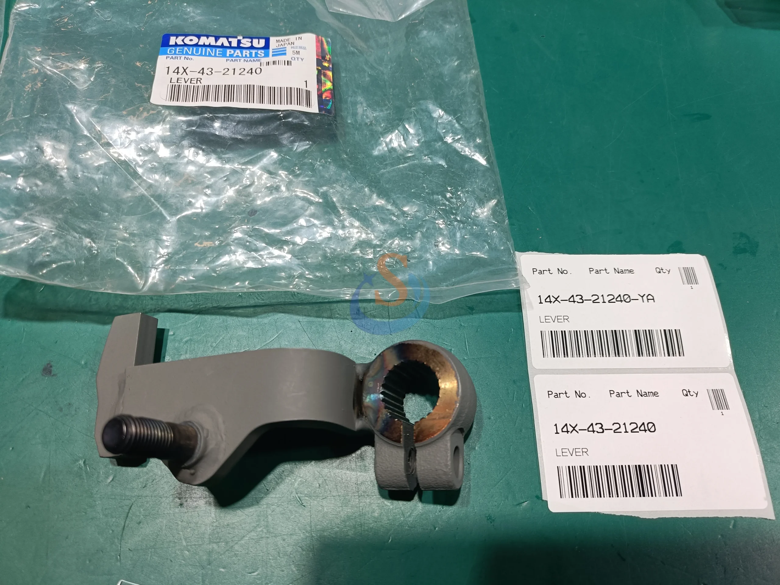 14X-43-21240,LEVER,D65P,D65E,D85E
