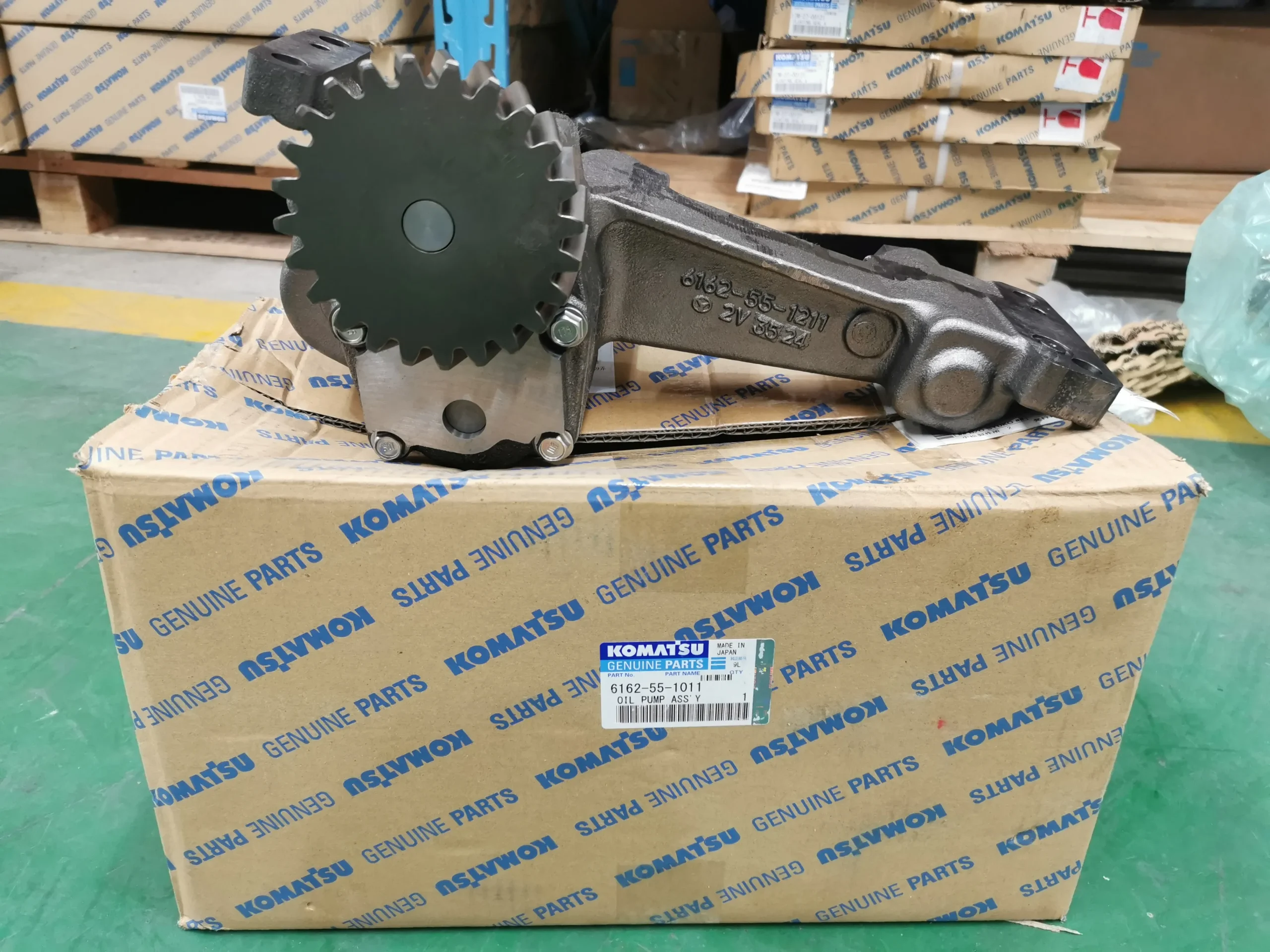 S6D170E-2A Oil Pump 6162-55-1011