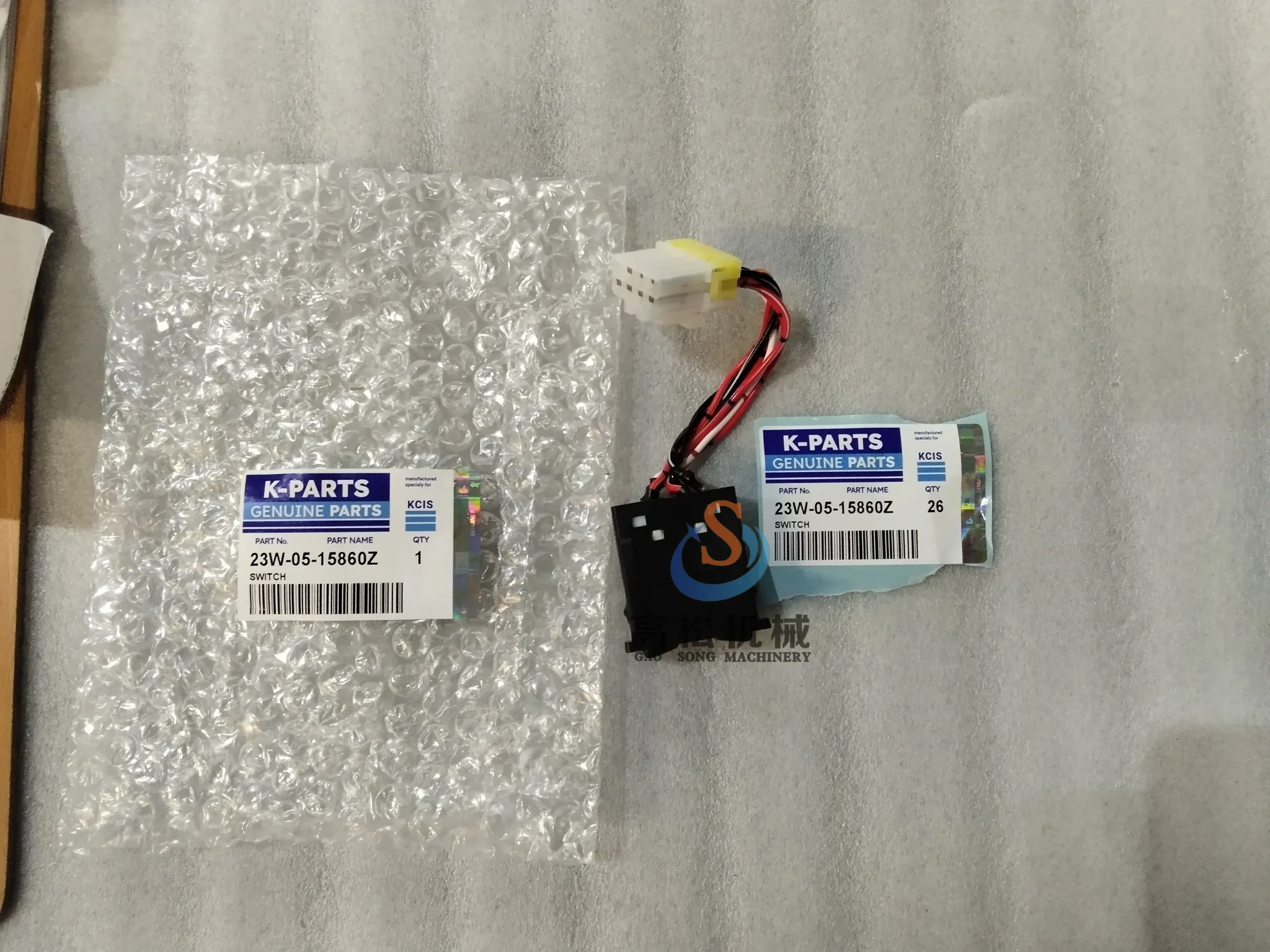 23W-05-15860 komatsu switch-HM300/HD325/HM400