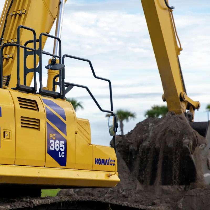 Komatsu’s new PC365LC-11 excavator takes performance, operator comfort and cost savings to a higher level