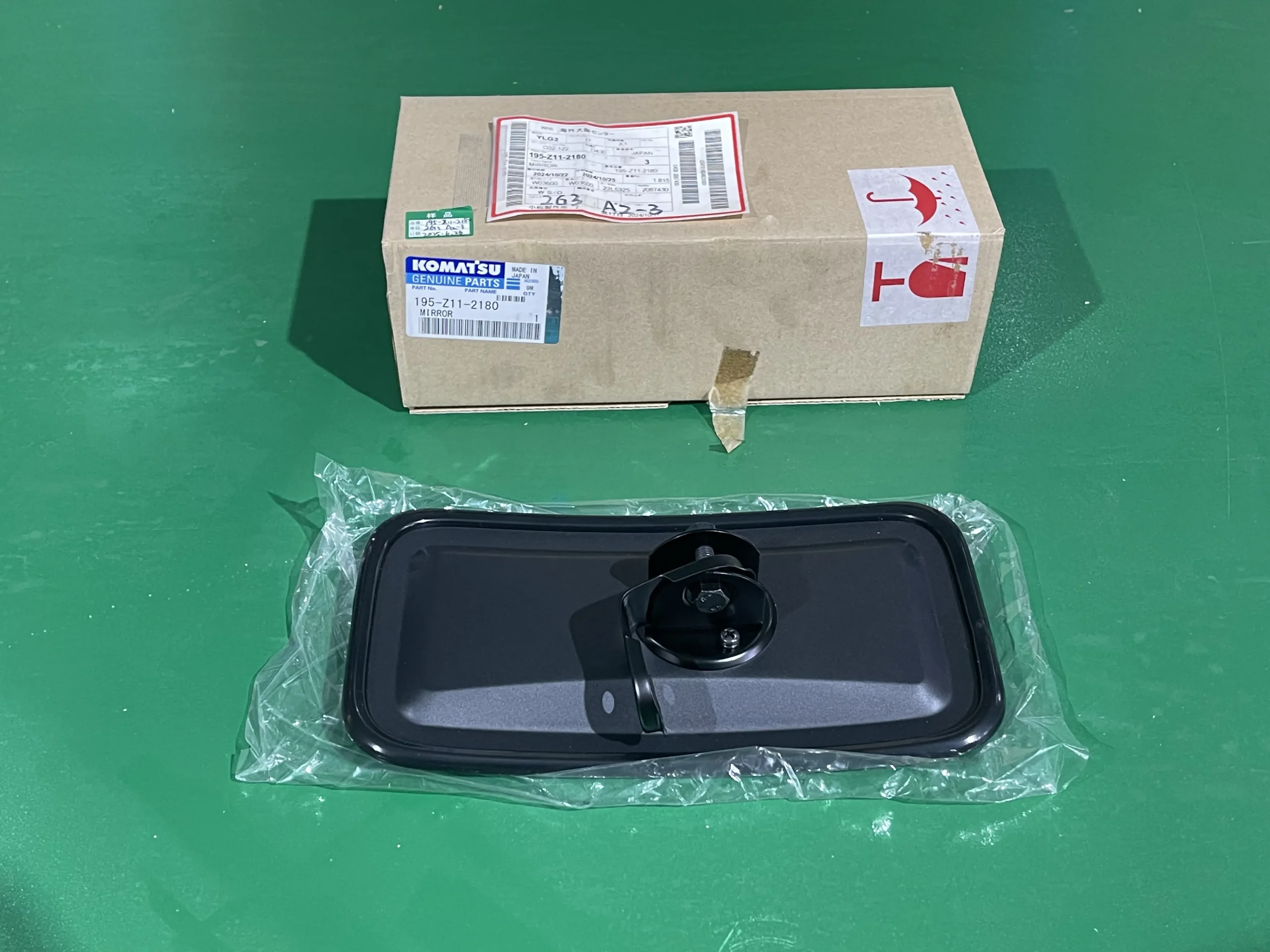 Komatsu 195-Z11-2180 Dozer Replacement Mirror