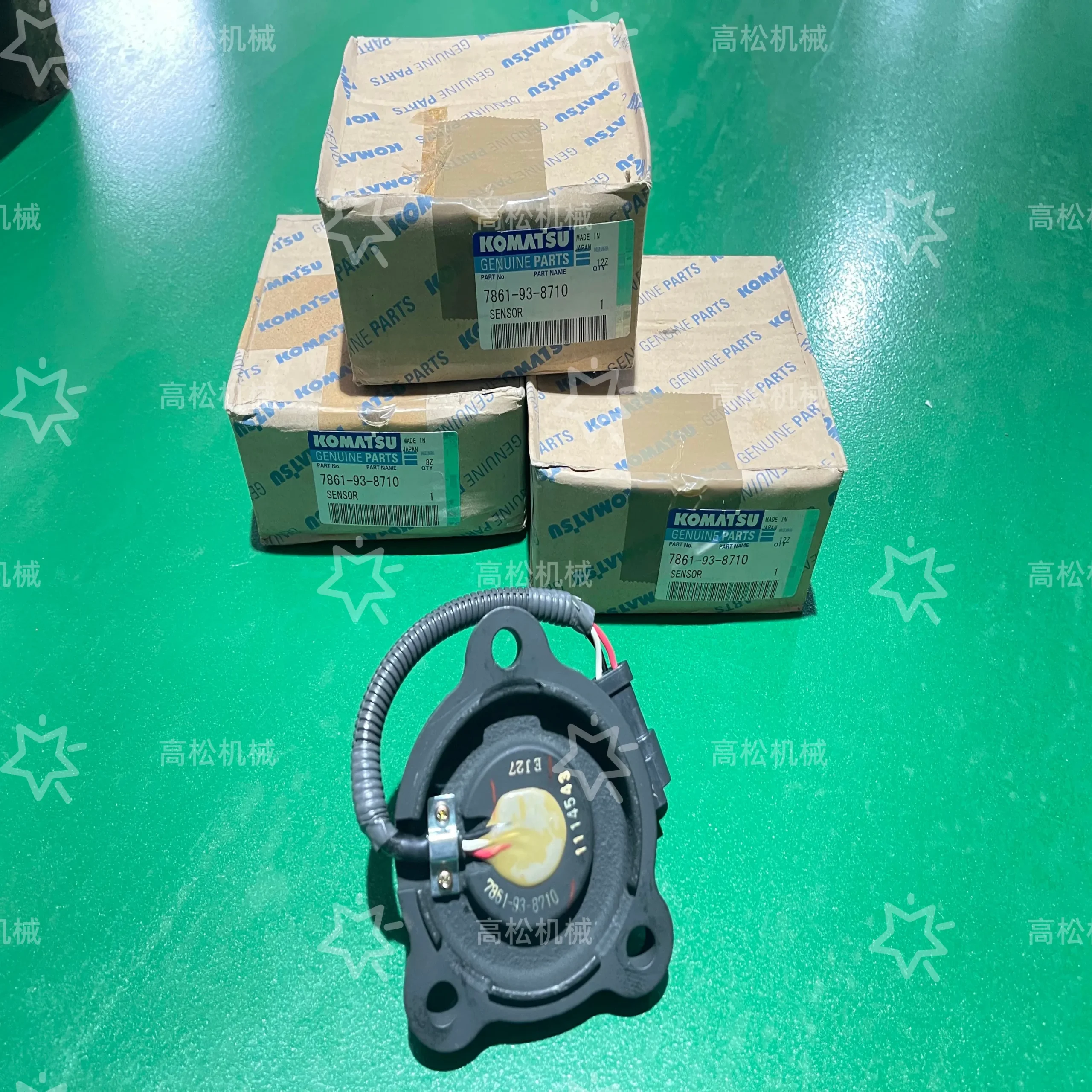 Steering Angle Sensor 7861-93-8710 Compatible with Komatsu HD325-7 HD405-7 HD465-7E0 HD605-7E0 HD785-7 HM300-1 HM300-2 HM350-2 HM400-2 PC228US-3N-W1 PC228USLC-3N-W1 PC58UU-3-N PC78MR-6-N