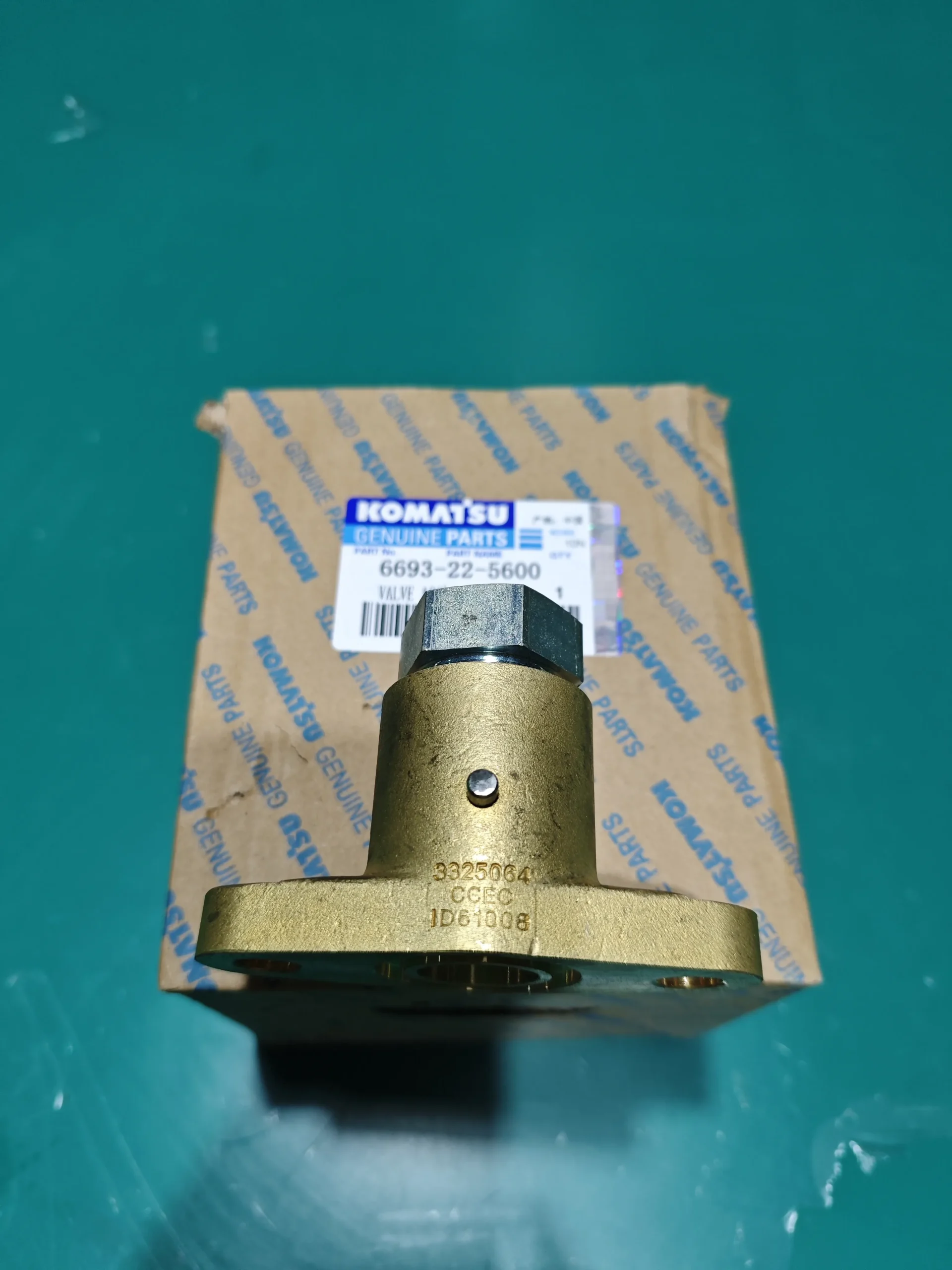 6693-22-5600 VALVE ASS’Y,OIL PAN DRAIN (Komatsu)