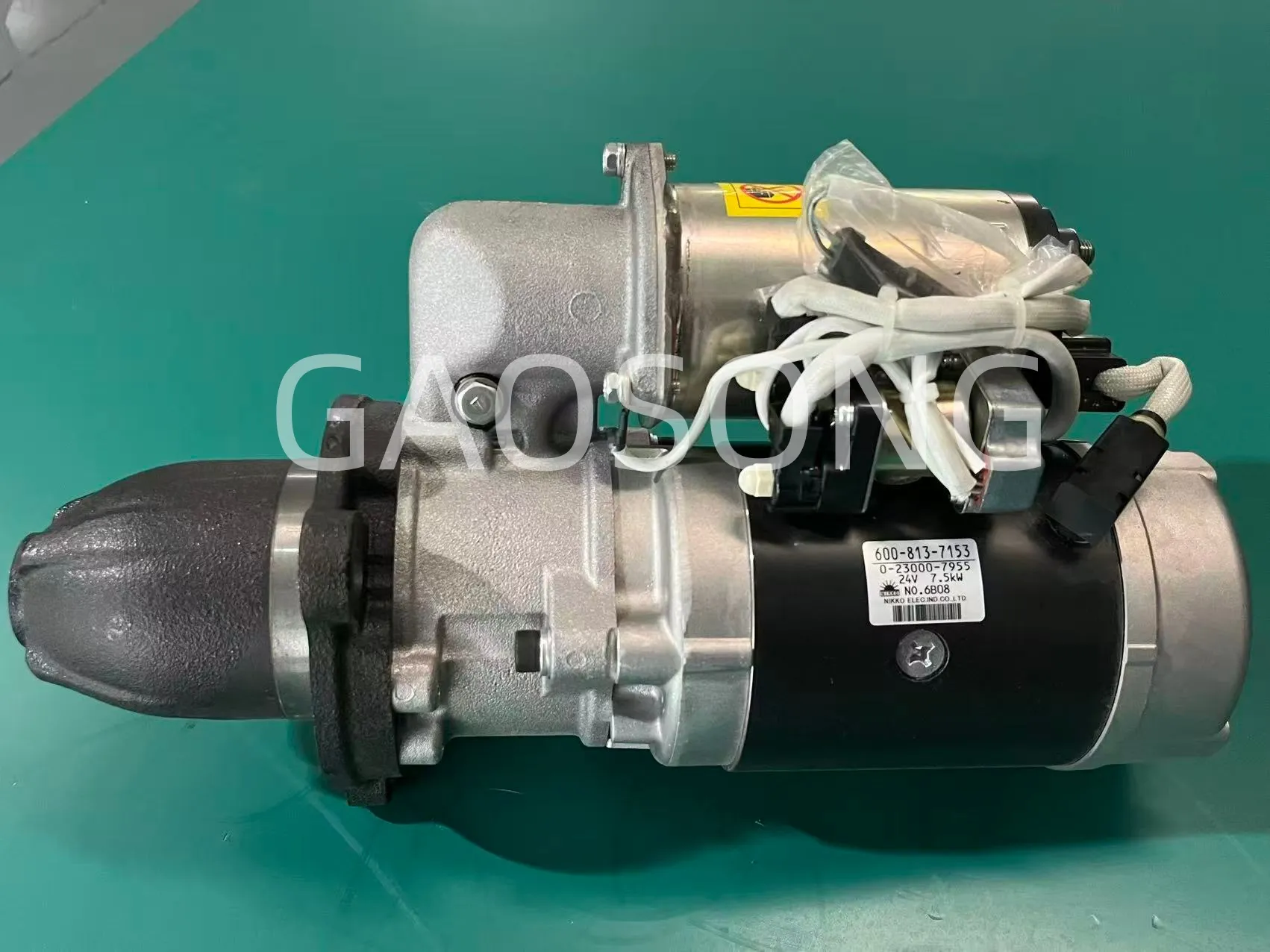 600-813-7153 Starting Motor, -Komatsu Original Factory