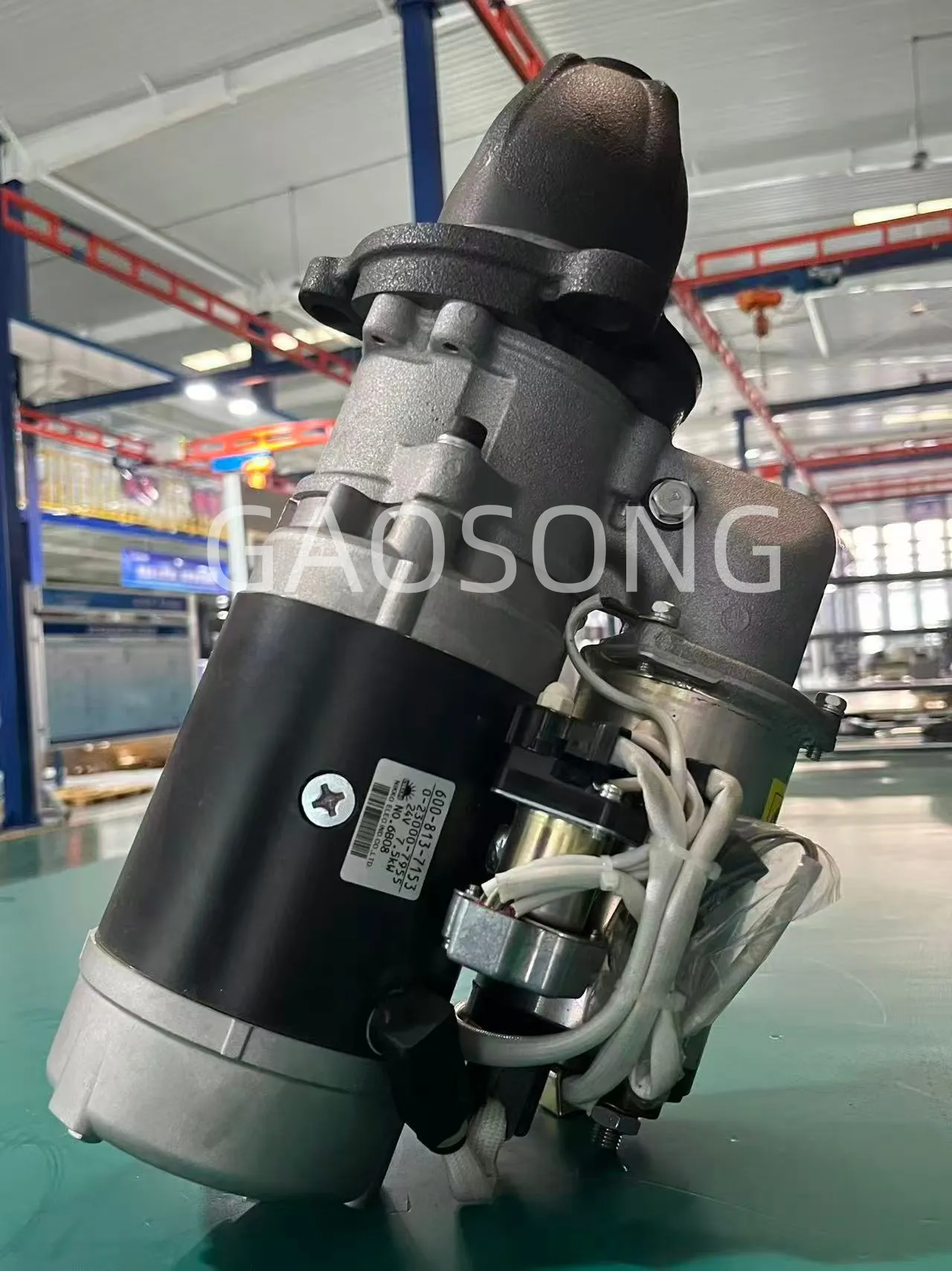 600-813-7153 Starting Motor, -Komatsu Original Factory