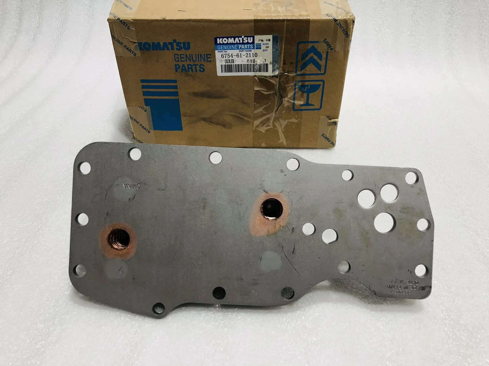 Oil Cooler Core 6240-61-2110 6240-61-2111 for Komatsu Engine SA6D170E-3A SAA6D170E-5A SAA6D170E-7 Excavator PC1250SP-8R