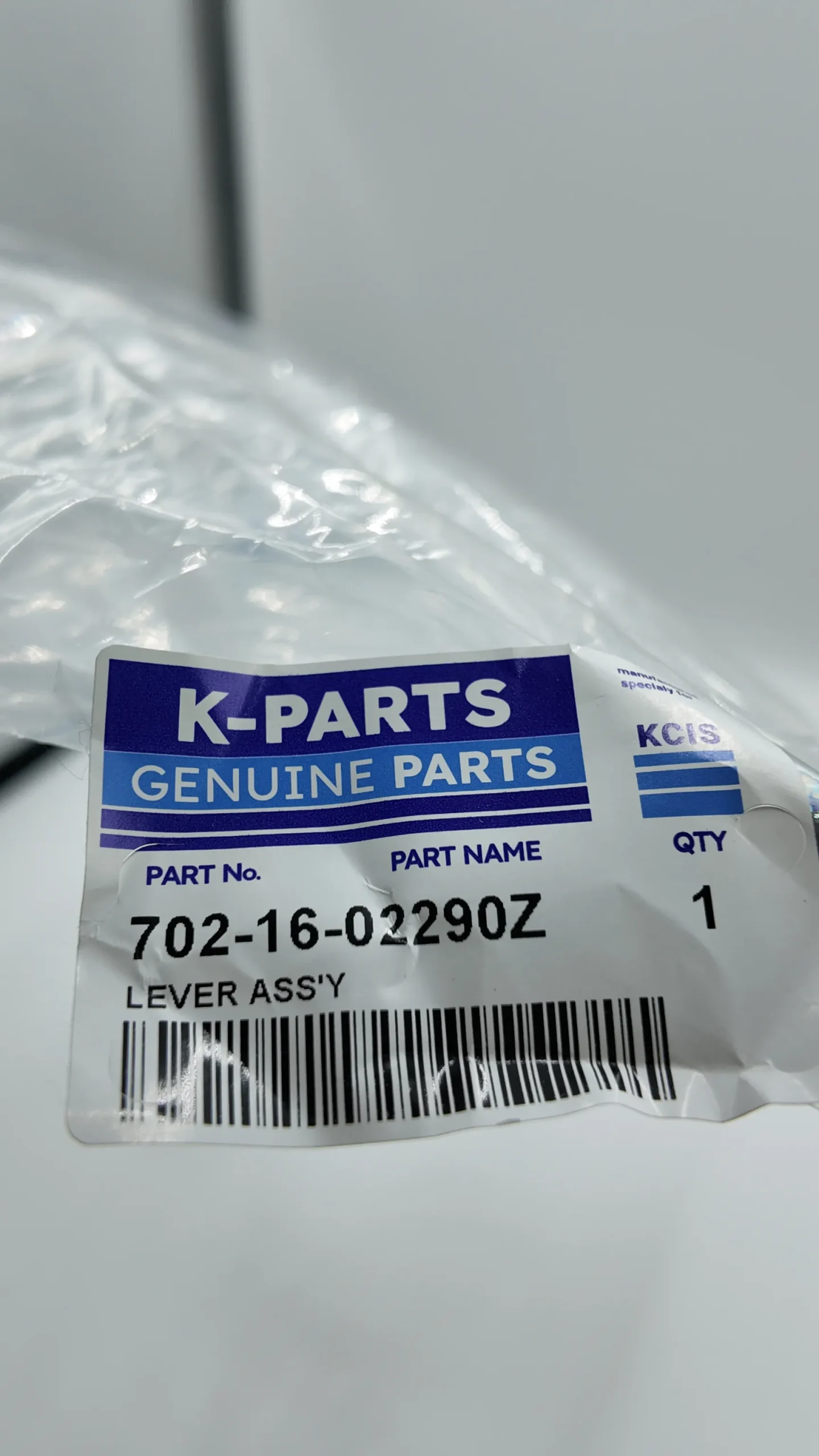 702-16-02290 LEVER ASS’Y-Komatsu Original Factory