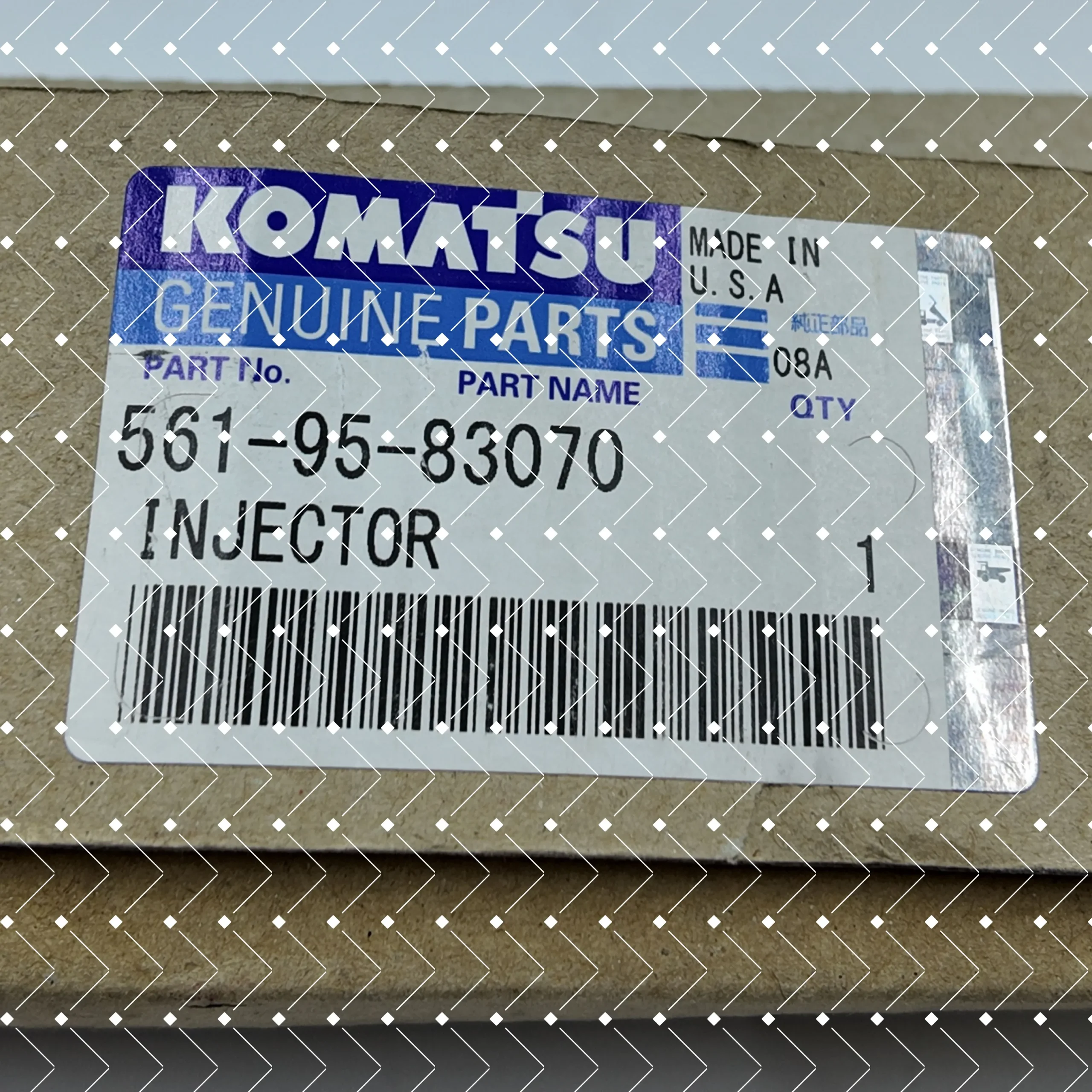HD785-7 Injector 561-95-83070 – Reliable Komatsu Part