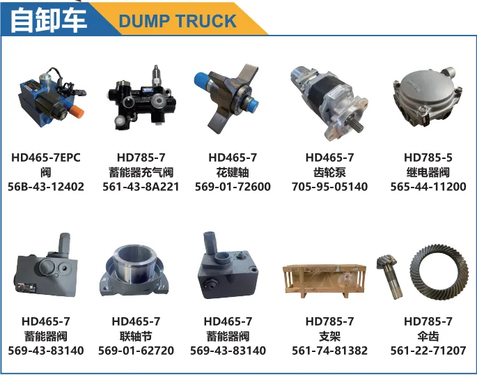 GAOSONG-Komatsu Full Range Parts Supply