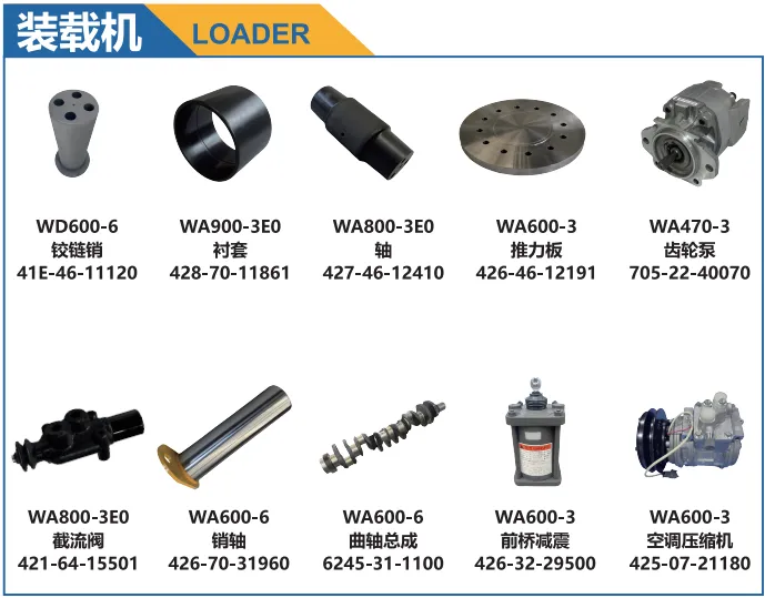 GAOSONG-Komatsu Full Range Parts Supply