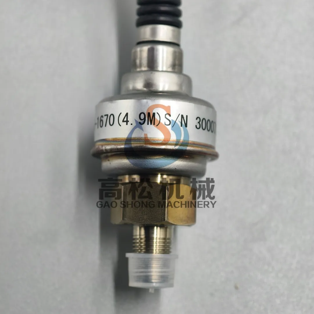 7861-93-1670 Main Pressure Sensor For Komatsu Bulldozers Parts D375 D475