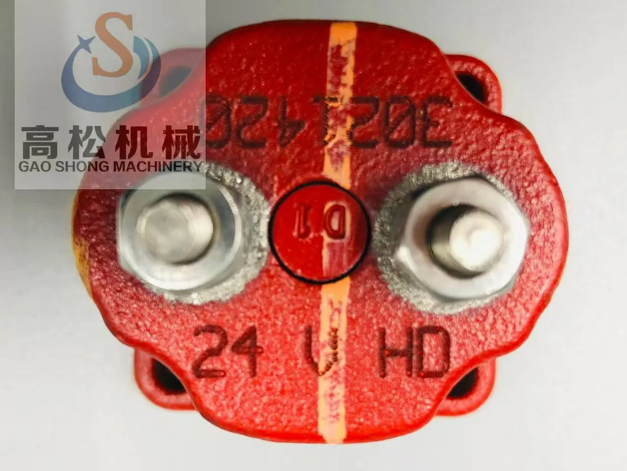 6560-51-1510 Fuel pump shut-off electromagnetic valve, suitable for PC1250LC-7, PC1250LC-8, WA600-3, SAA6D170E-3.