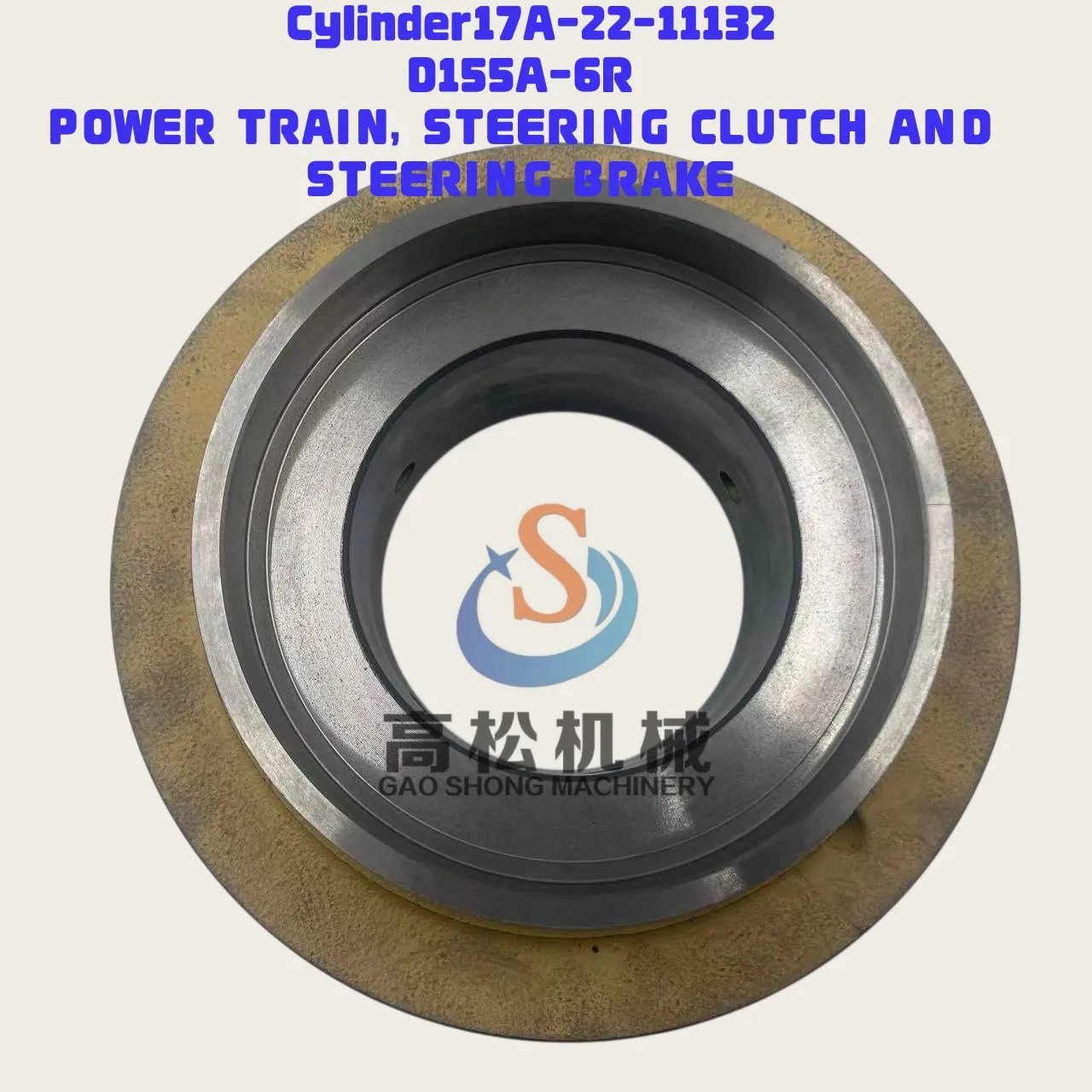 CYLINDER 17A-22-11132 D155A-6 D155A-3 D155A-5 D155A-6R STEERING  CLUTCH AND BRAKE