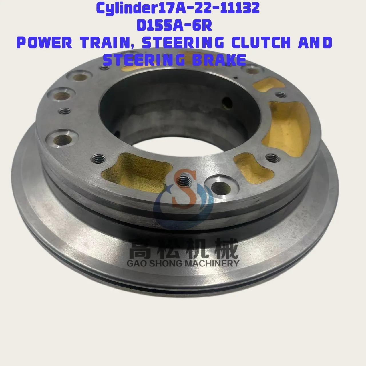 CYLINDER 17A-22-11132 D155A-6 D155A-3 D155A-5 D155A-6R STEERING  CLUTCH AND BRAKE