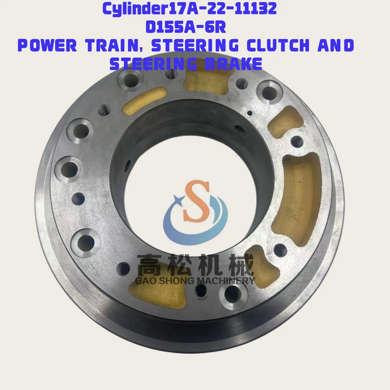 CYLINDER 17A-22-11132 D155A-6 D155A-3 D155A-5 D155A-6R STEERING  CLUTCH AND BRAKE