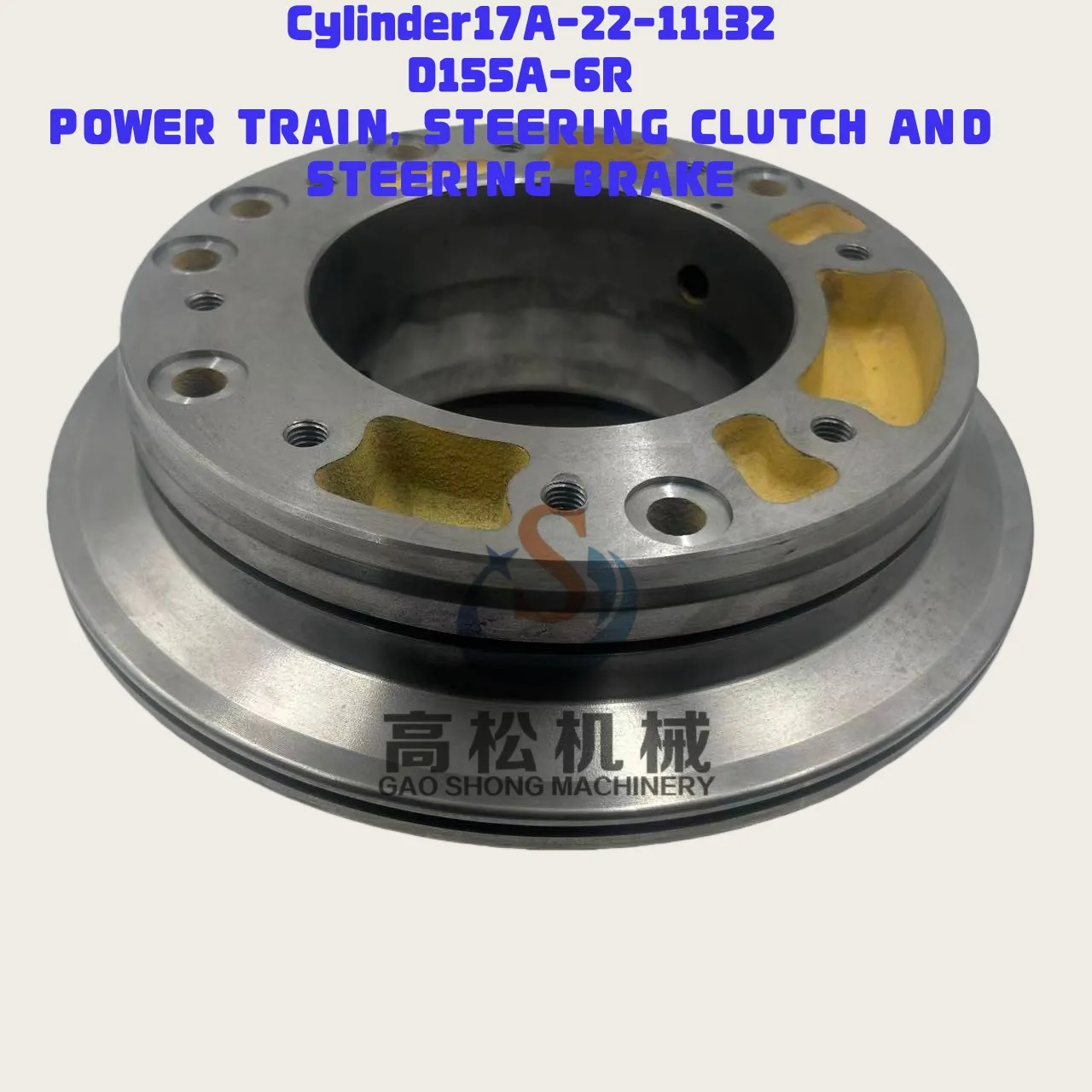 CYLINDER 17A-22-11132 D155A-6 D155A-3 D155A-5 D155A-6R STEERING  CLUTCH AND BRAKE