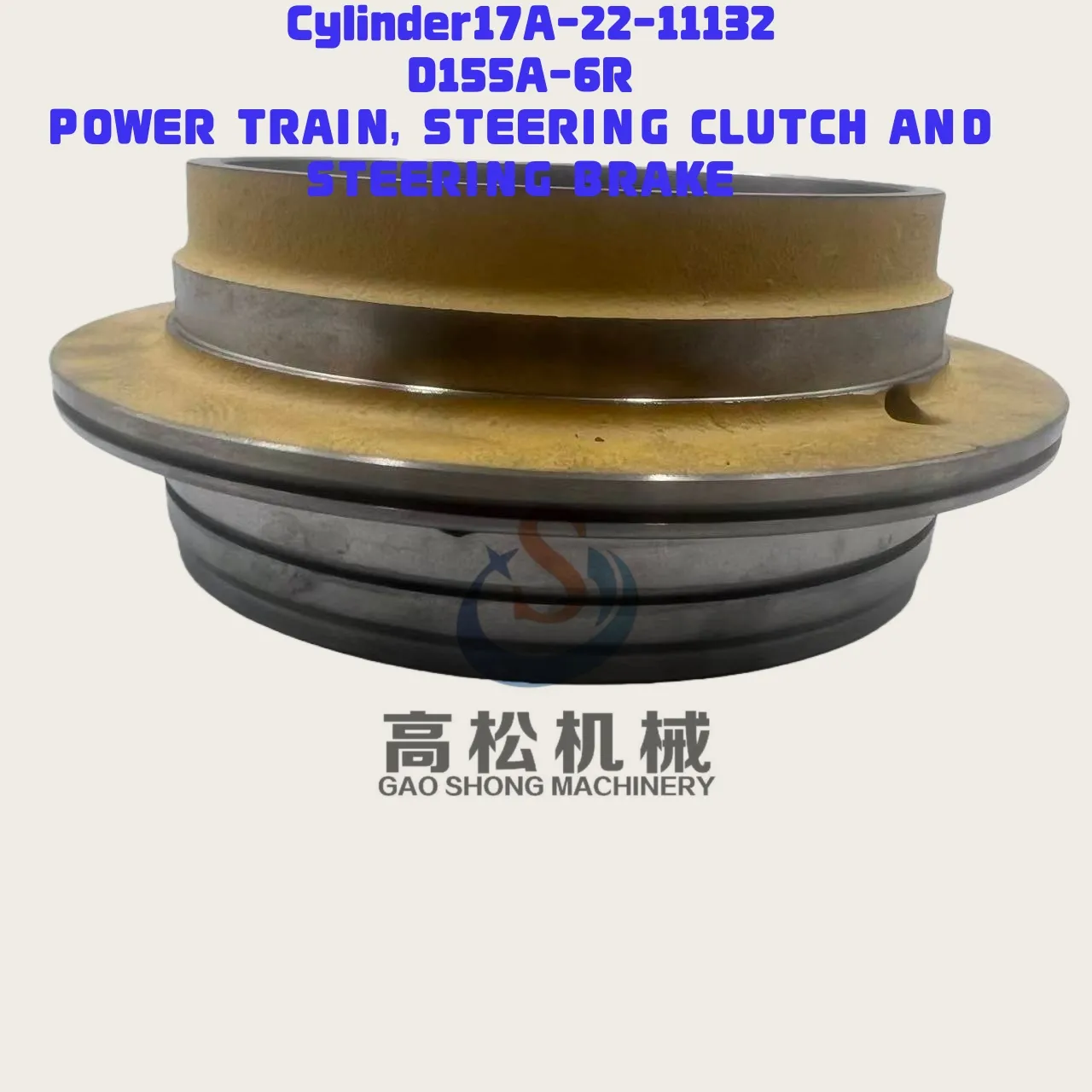 CYLINDER 17A-22-11132 D155A-6 D155A-3 D155A-5 D155A-6R STEERING  CLUTCH AND BRAKE