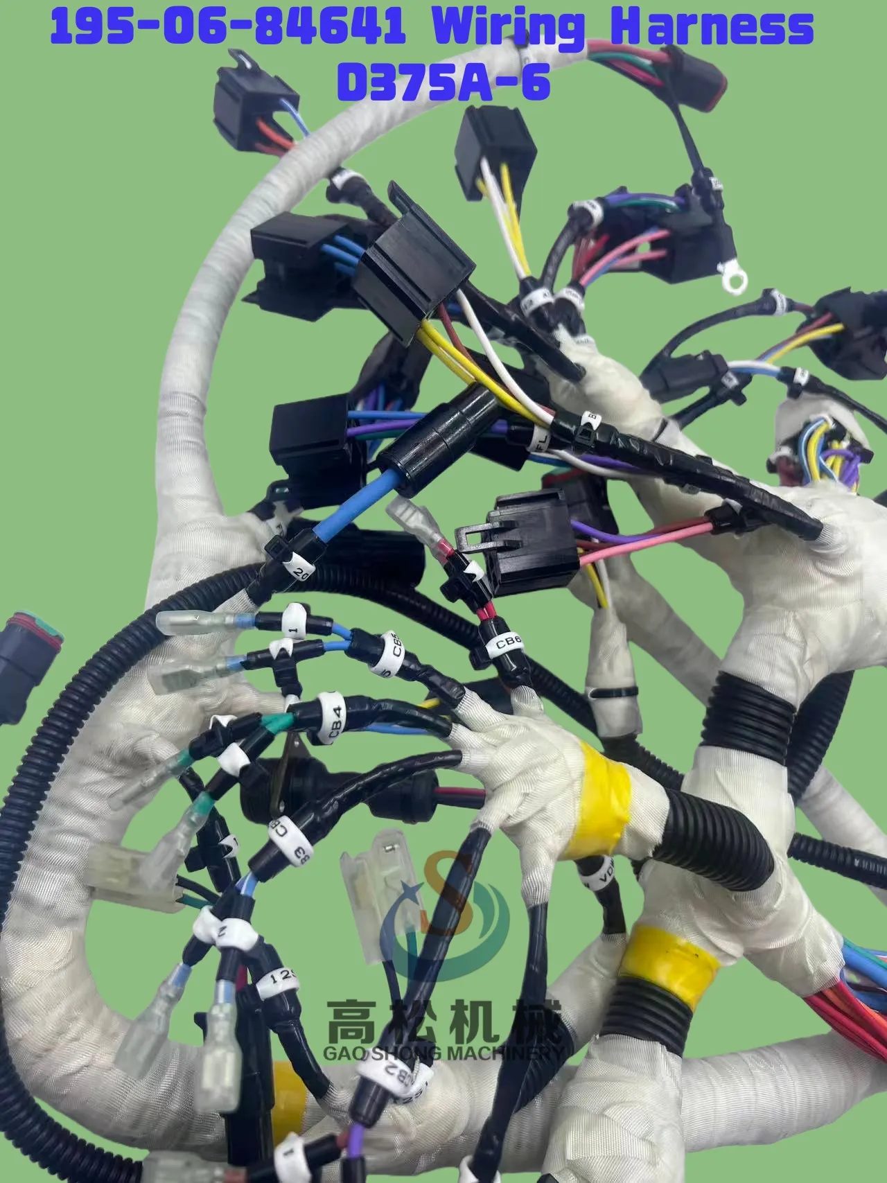 D375A-6Wiring harness 195-06-84641