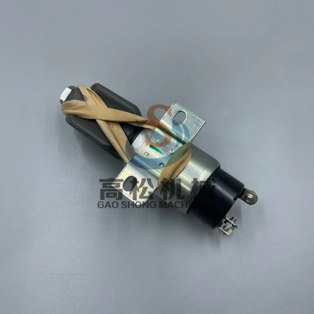 600-815-7550 Fuel Stop Solenoid Valve For Komatsu PC75UU-3 PC200LC-6 PC228UU-1