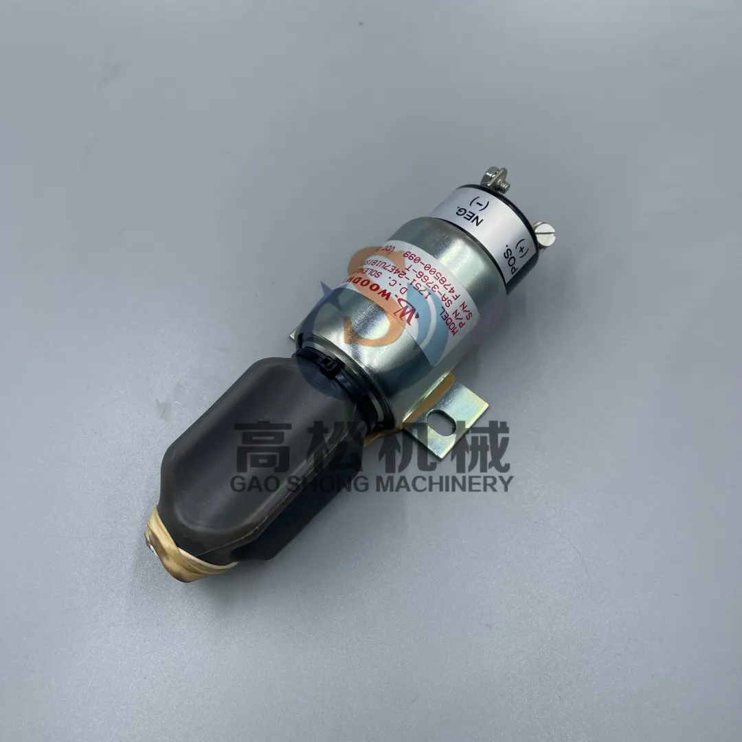 600-815-7550 Fuel Stop Solenoid Valve For Komatsu PC75UU-3 PC200LC-6 PC228UU-1