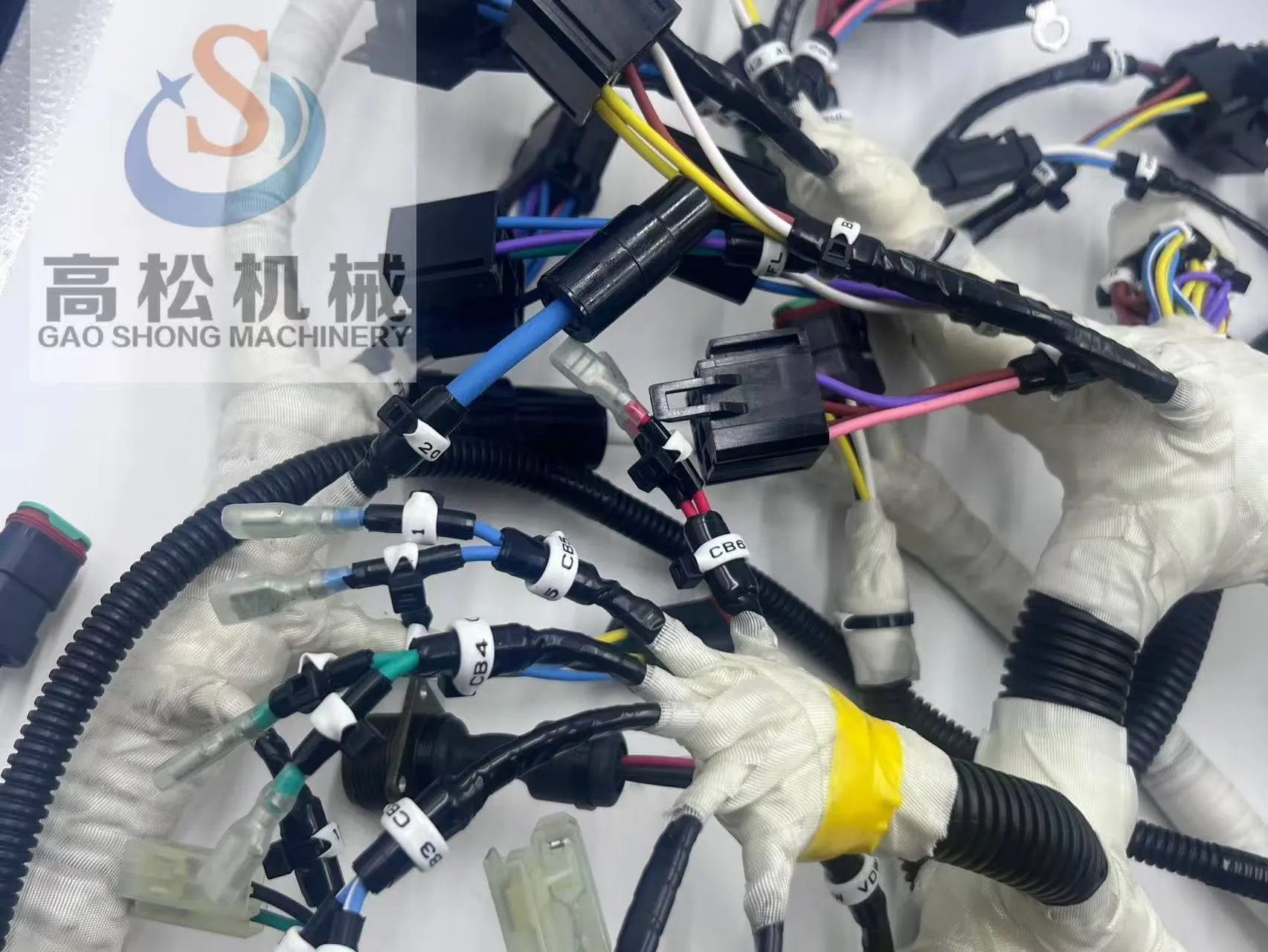 D375A-6Wiring harness 195-06-84641