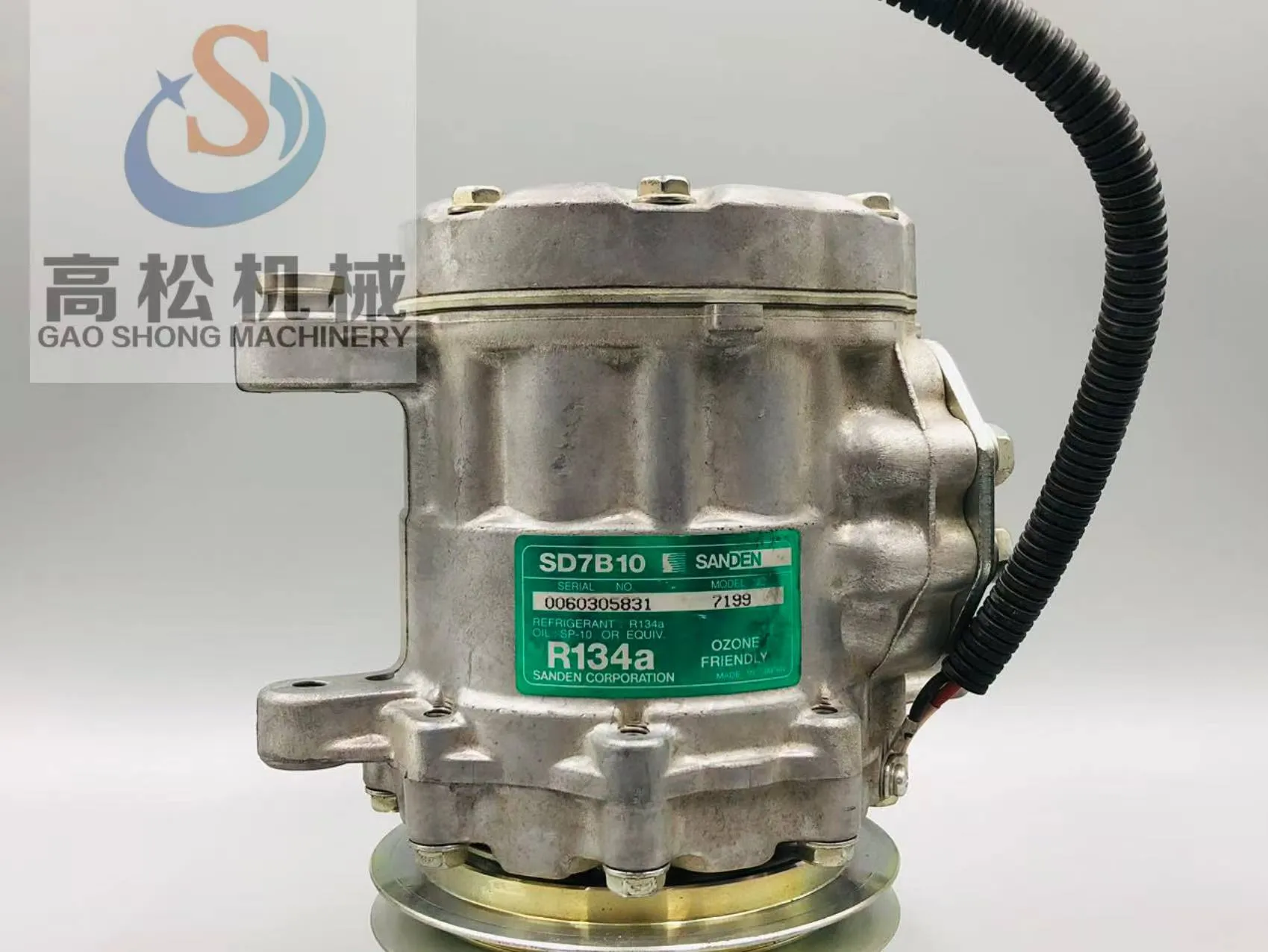 PC55MR PC56-7 Excavator Compressor PC45MR Air Conditioning 22L-979-2200 Compressor Ass’y