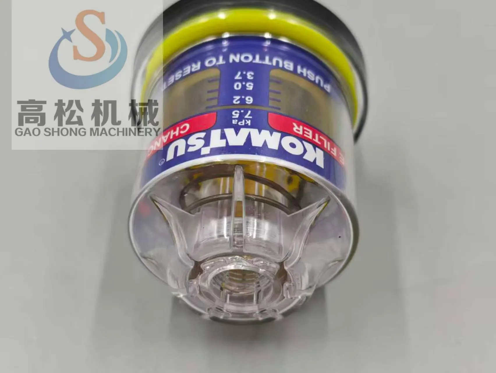 Komatsu GD405A-3 6D125E engine original factory engineering parts Indicator 08672-01000