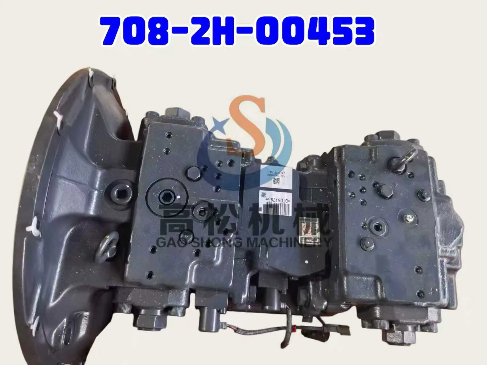 PC400-7 PC450-7e0 Hydraulic Pump 708-2h-00453 708-2h-00452 708-2h-00451 708-2h-00450 708-2h-00027
